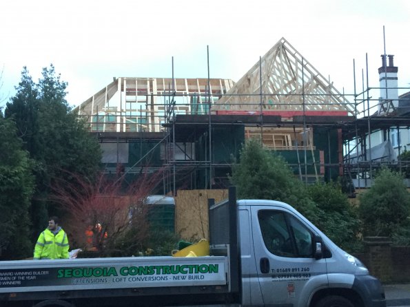 Construction of new 1st floor and Roof to Bungalow conversion