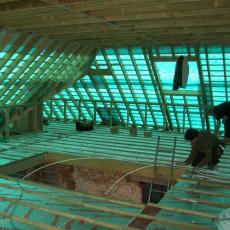 Underfloor heating installation 