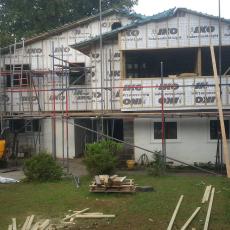 timber frame project in sevenoaks