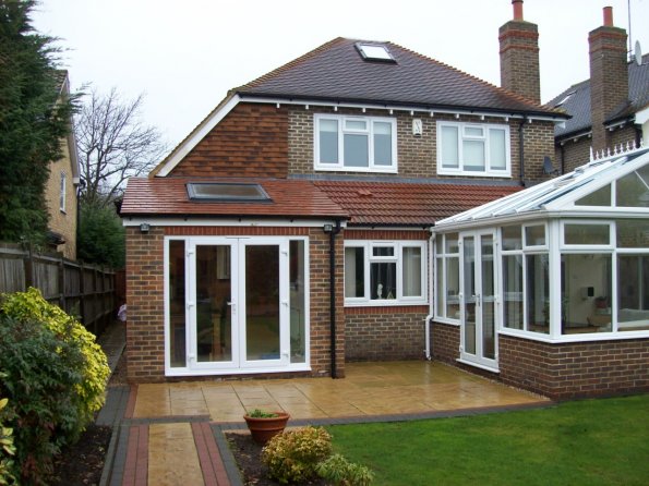 Single storey rear extension in bickley