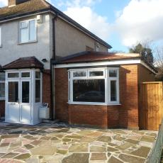 Single storey side extension