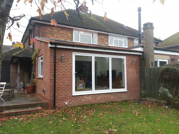 Single storey rear extension in Otford