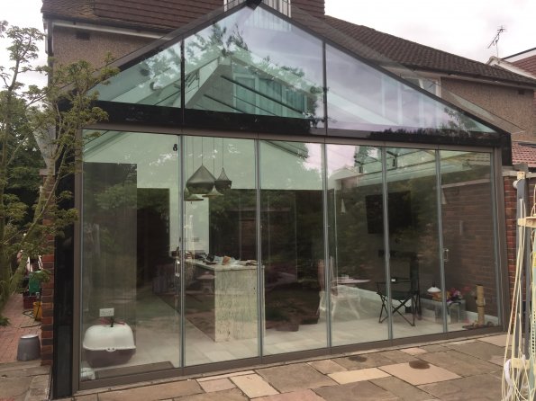 Bespoke glass extension