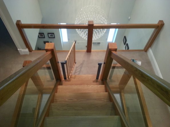 oak staircase