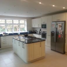 Kitchen fit to extension in orpington