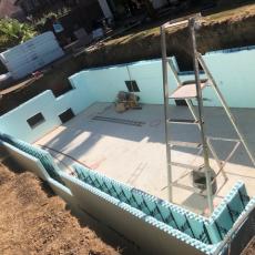 icf pool construction