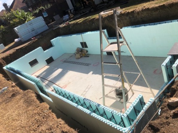 icf pool construction